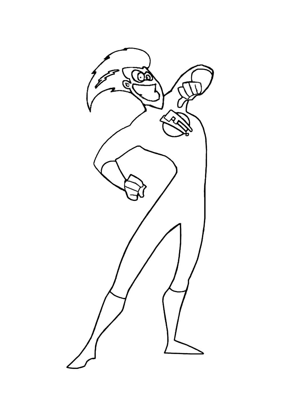 Freakazoid para colorir