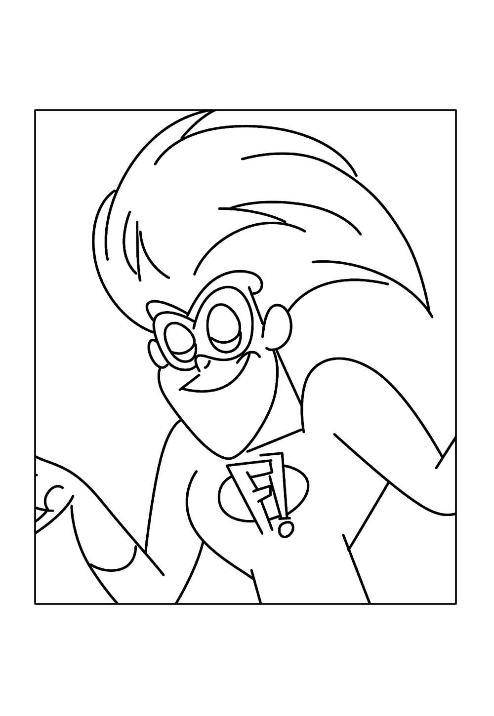 Desenhos de Freakazoid para colorir