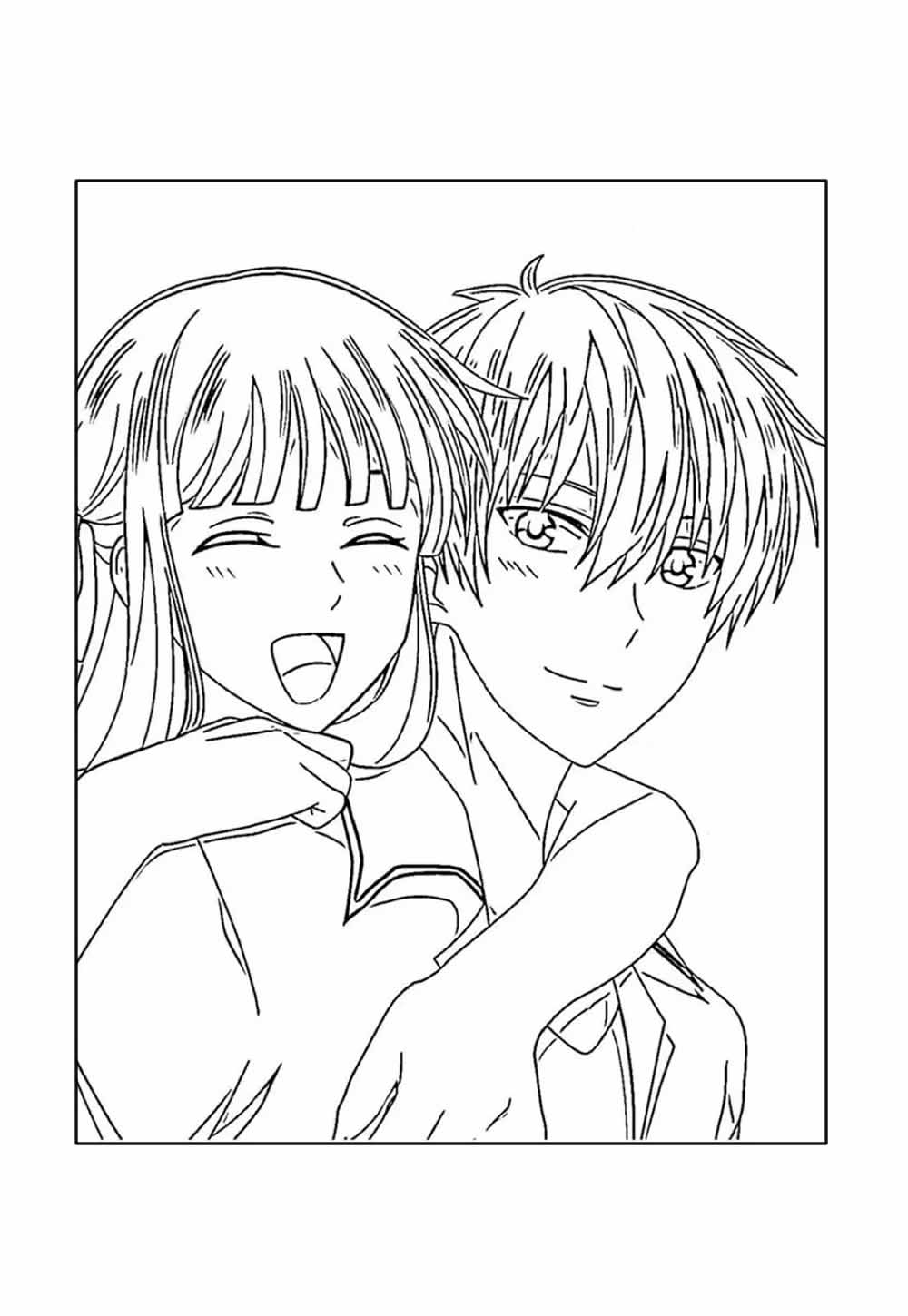 Desenhos de Fruits Basket para colorir