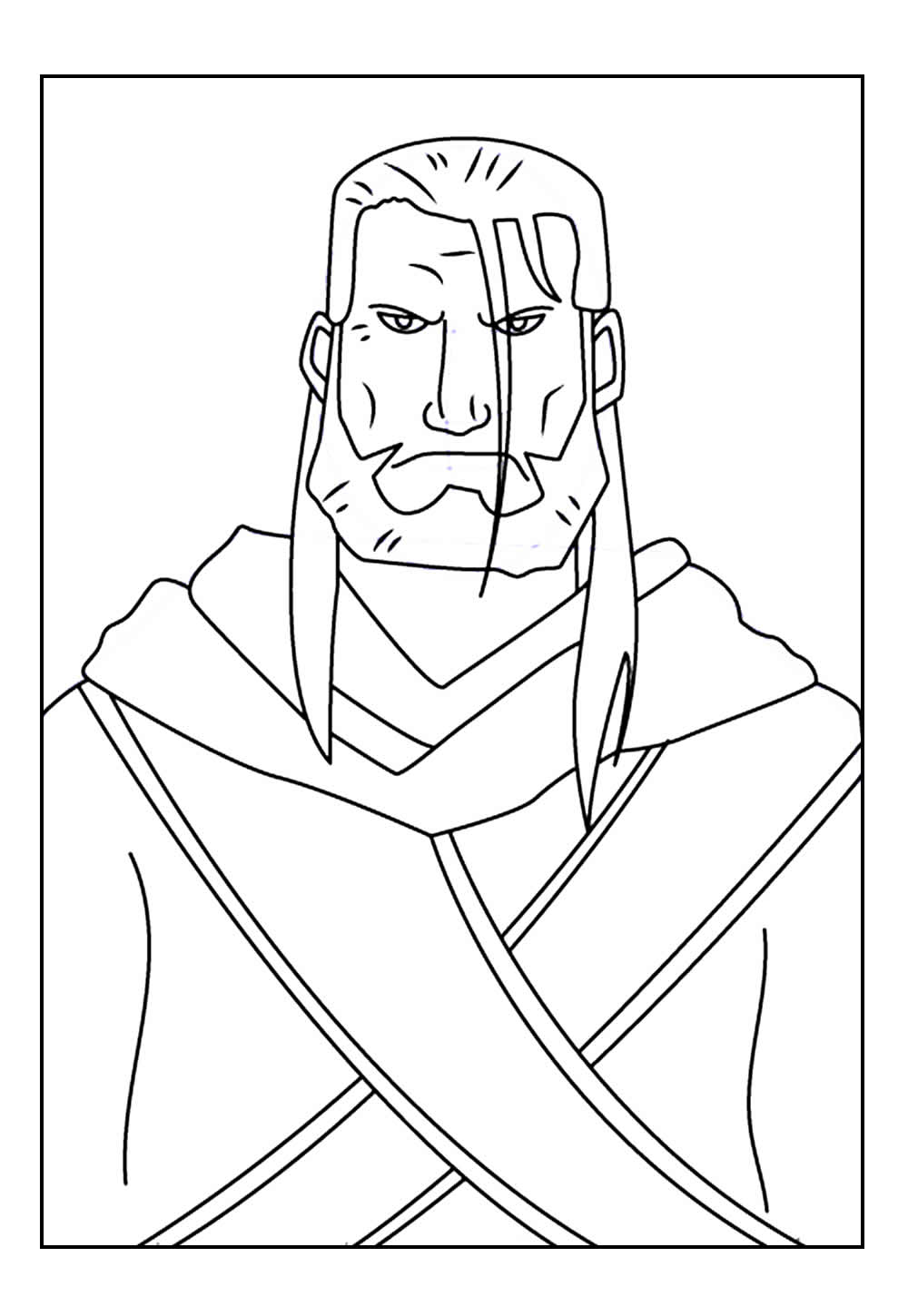 Desenhos de Fullmetal Alchemist para colorir