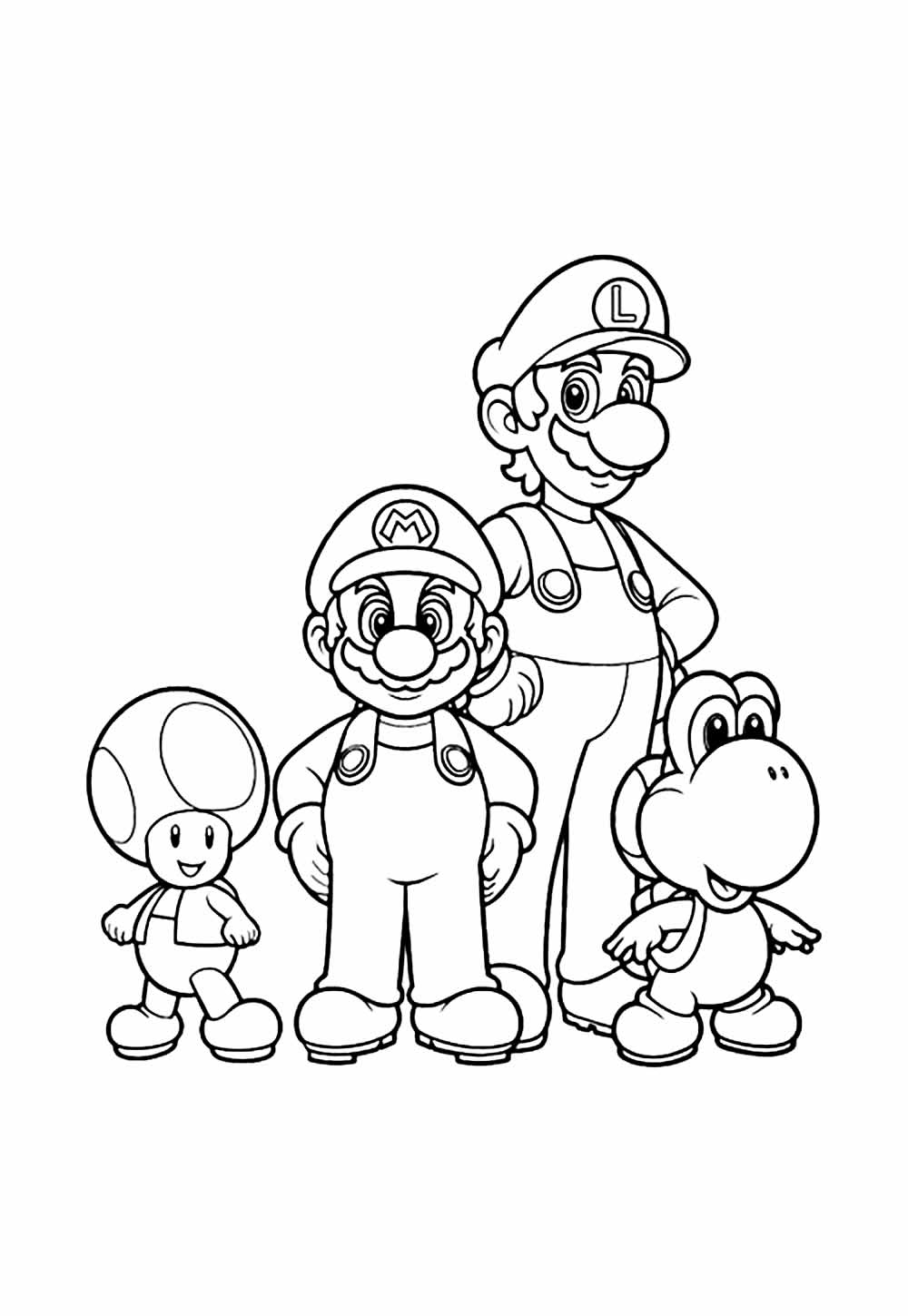 Super Mario Galaxy para pintar