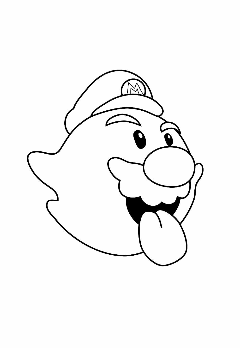 Desenho de Super Mario Galaxy