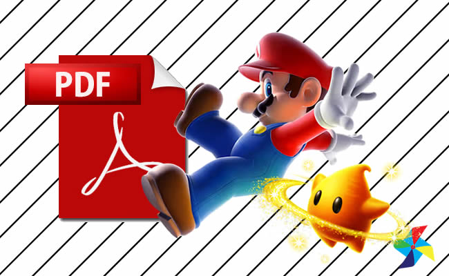 Desenhos de Super Mario Galaxy em PDF