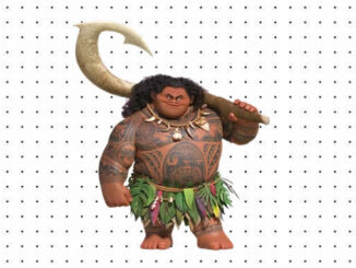 Desenhos de Maui para colorir
