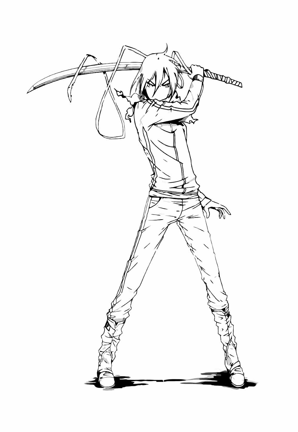 Desenho de Norogami para colorir