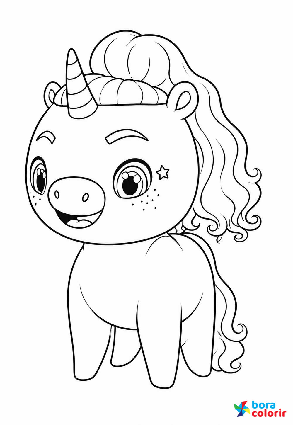 Desenho de Not Quite Narwhal