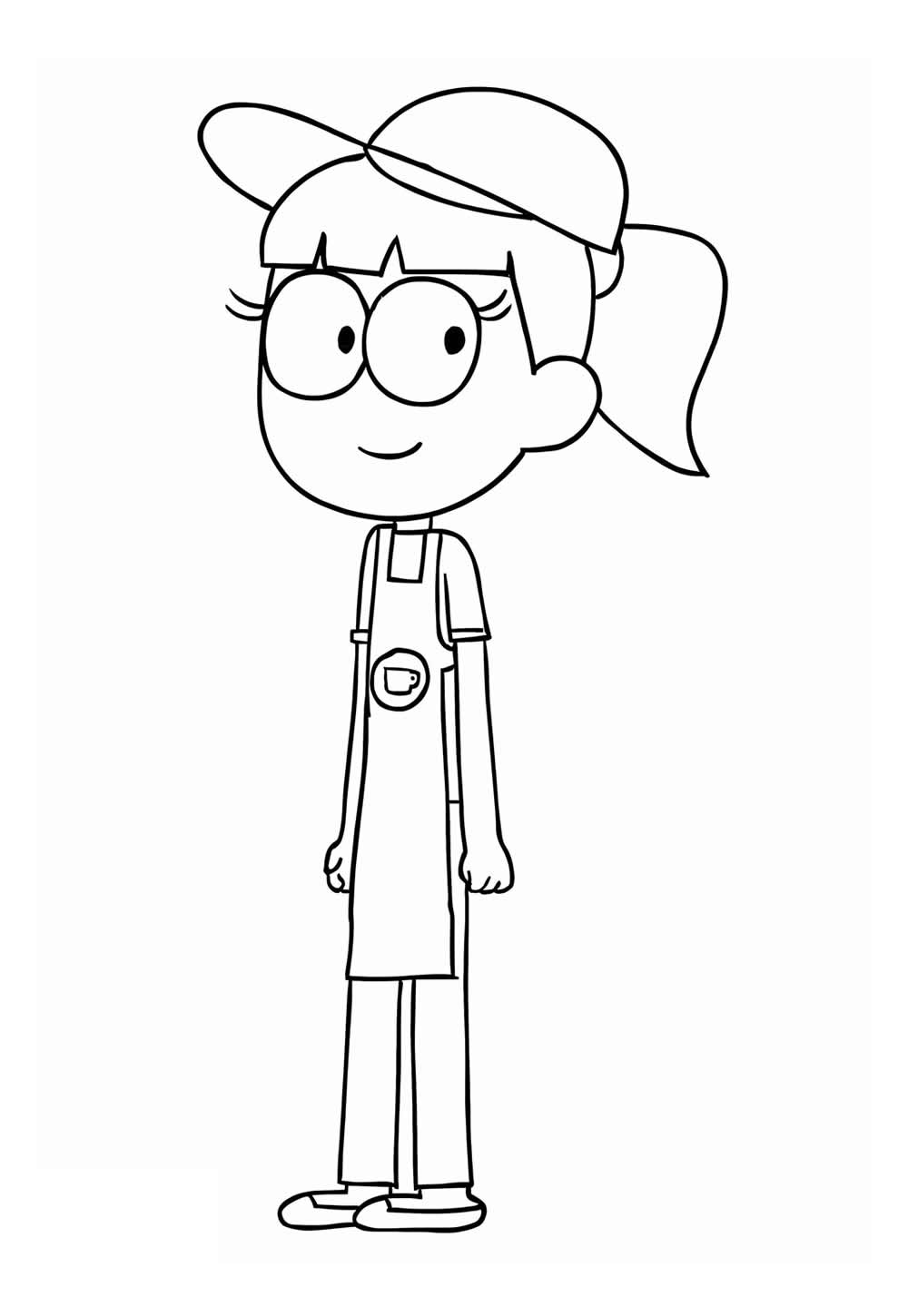 Desenho de Os Vizinhos Green para colorir