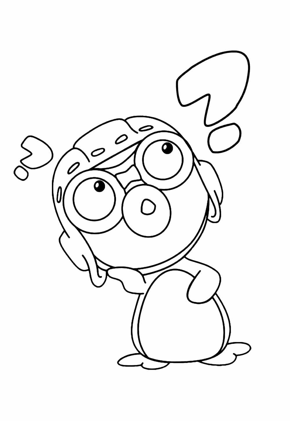 Desenhos de Pororo para pintar