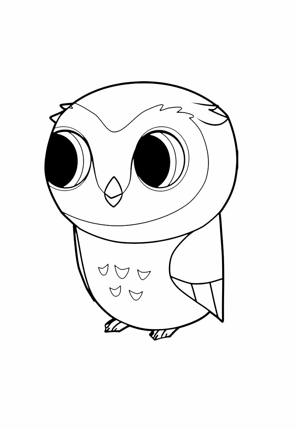 Desenhos de Puffin Rock para colorir