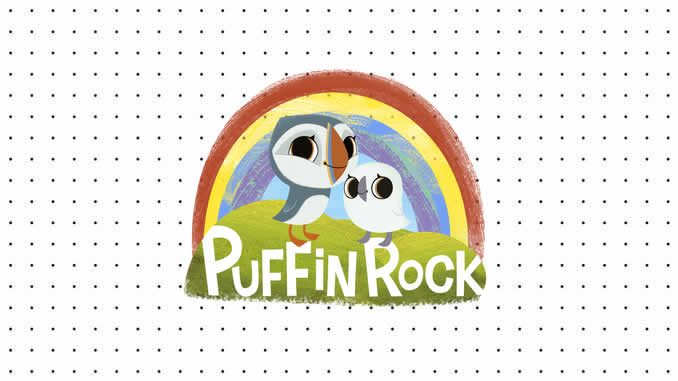 Desenhos de Puffin Rock para colorir