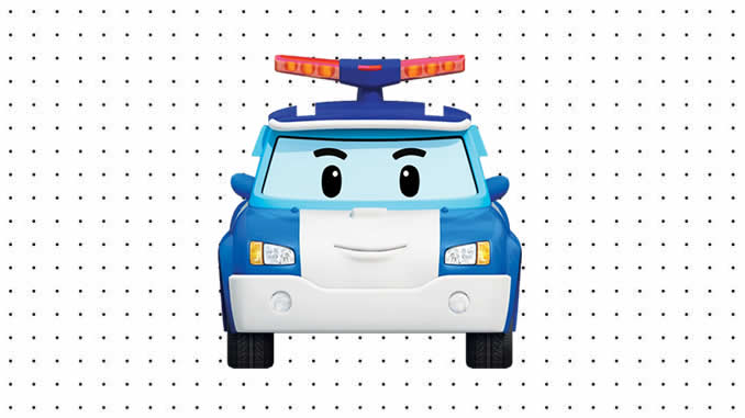 Desenhos de Robocar Poli para colorir