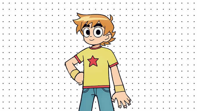 Desenhos de Scott Pilgrim para colorir
