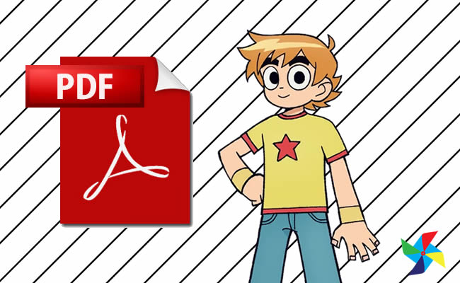 Desenhos de Scott Pilgrim em PDF