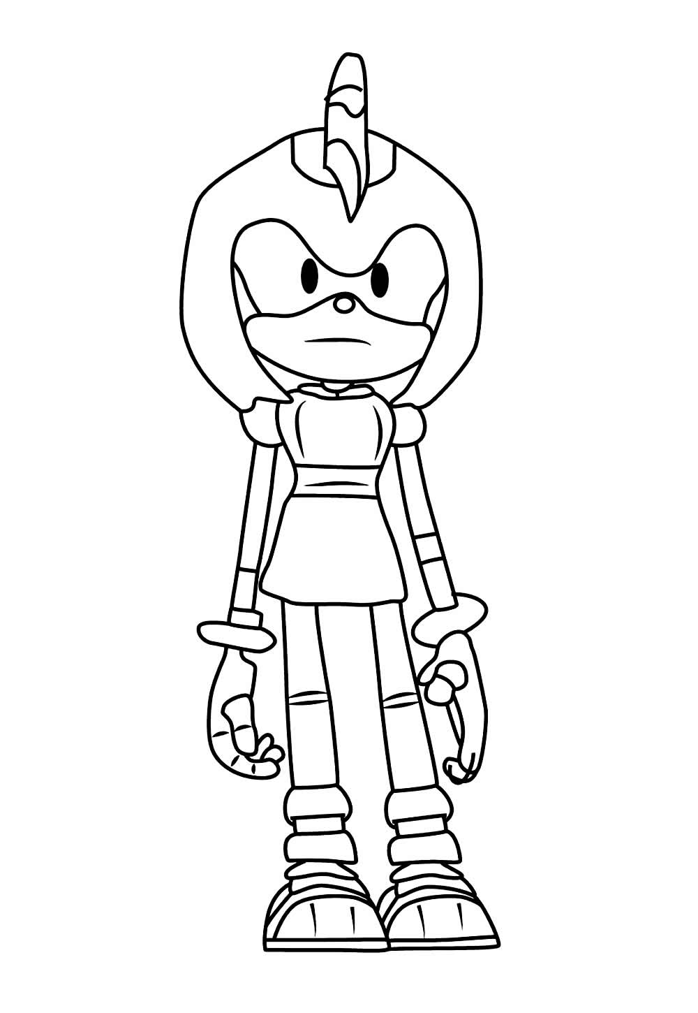 Desenho de Sonic Boom