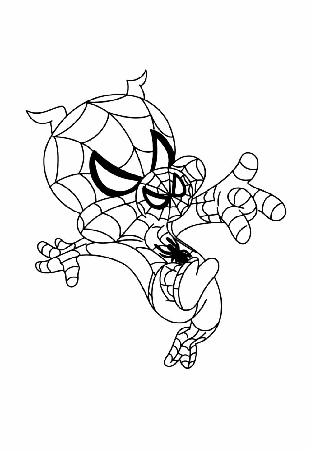 Desenho de Spider-Ham para imprimir