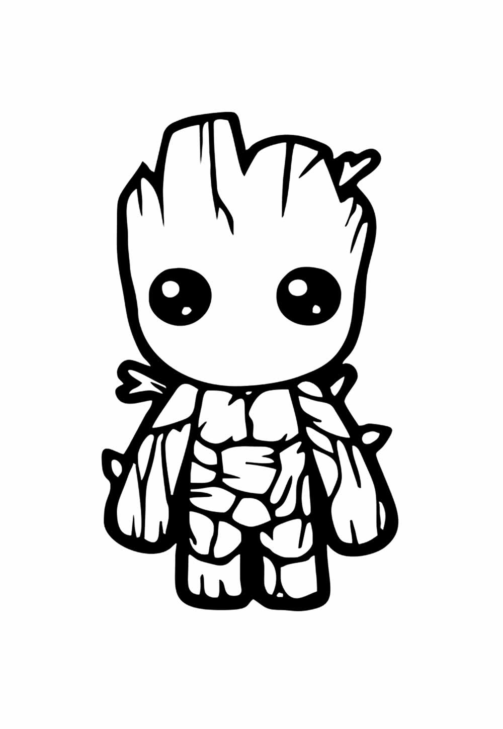 Desenho do Groot Baby