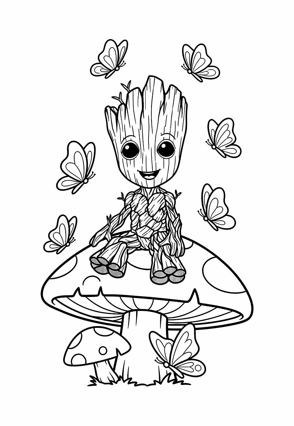 Groot para pintar