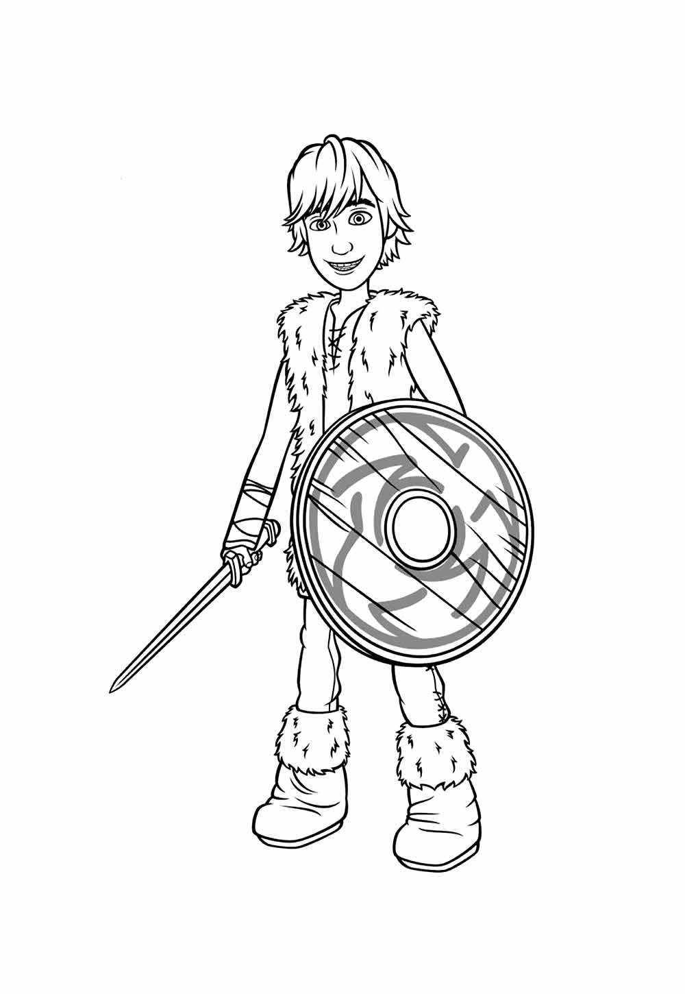 Desenho do Soluço para colorir