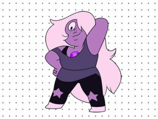 Desenhos da Ametista para colorir (Steven Universo)