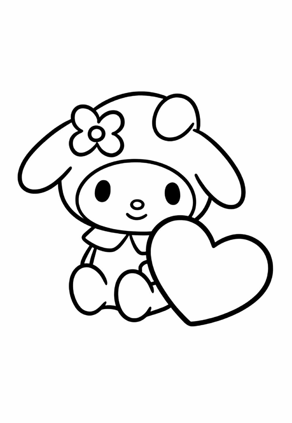 My Melody para colorir