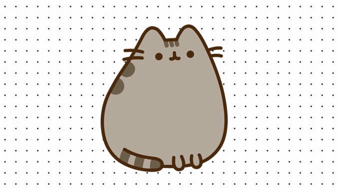 Desenhos da Gatinha Pusheen para colorir