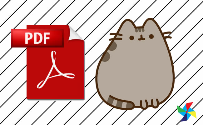 Desenhos da Gatinha Pusheen em PDF