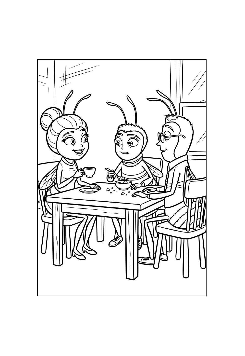 Desenho Bee Movie