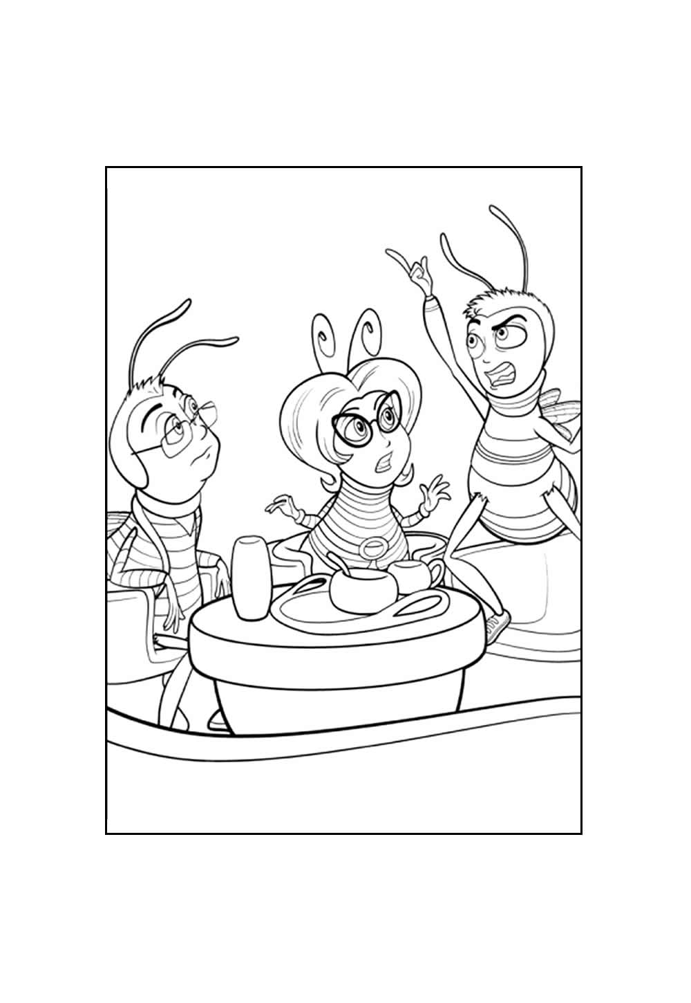 Desenho Bee Movie