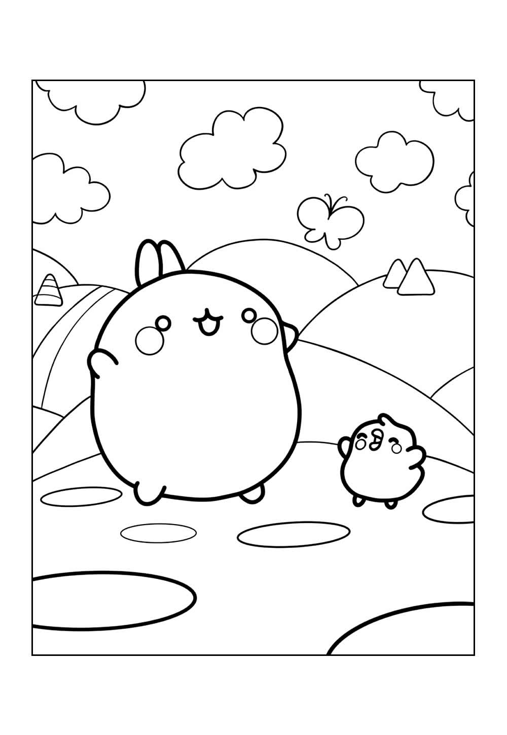 Desenho de Molang