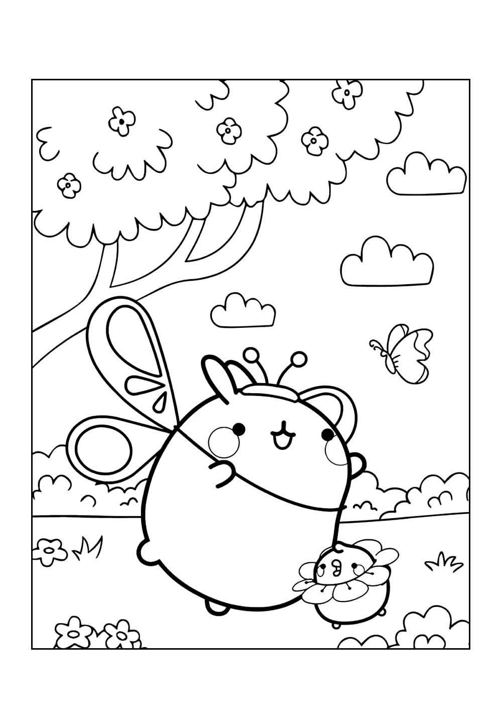 Desenho de Molang