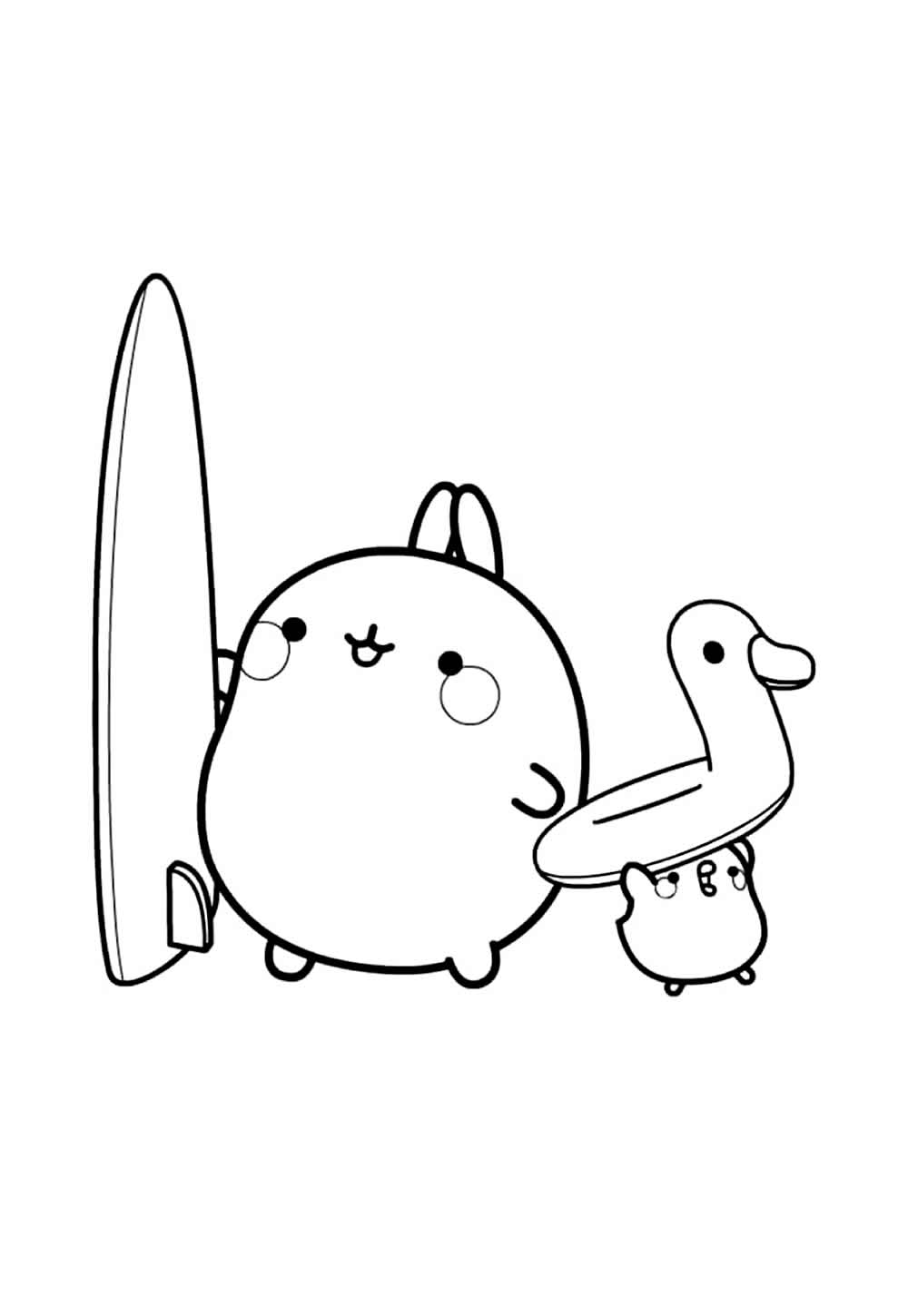 Desenho de Molang