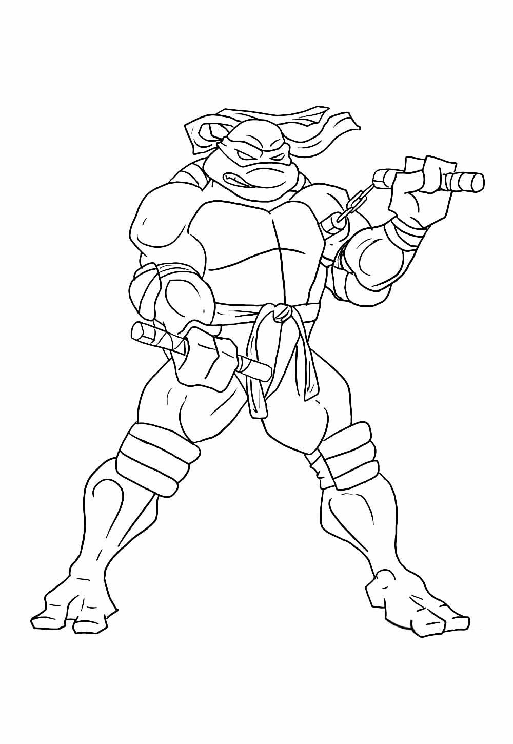 Desenho do Michelangelo