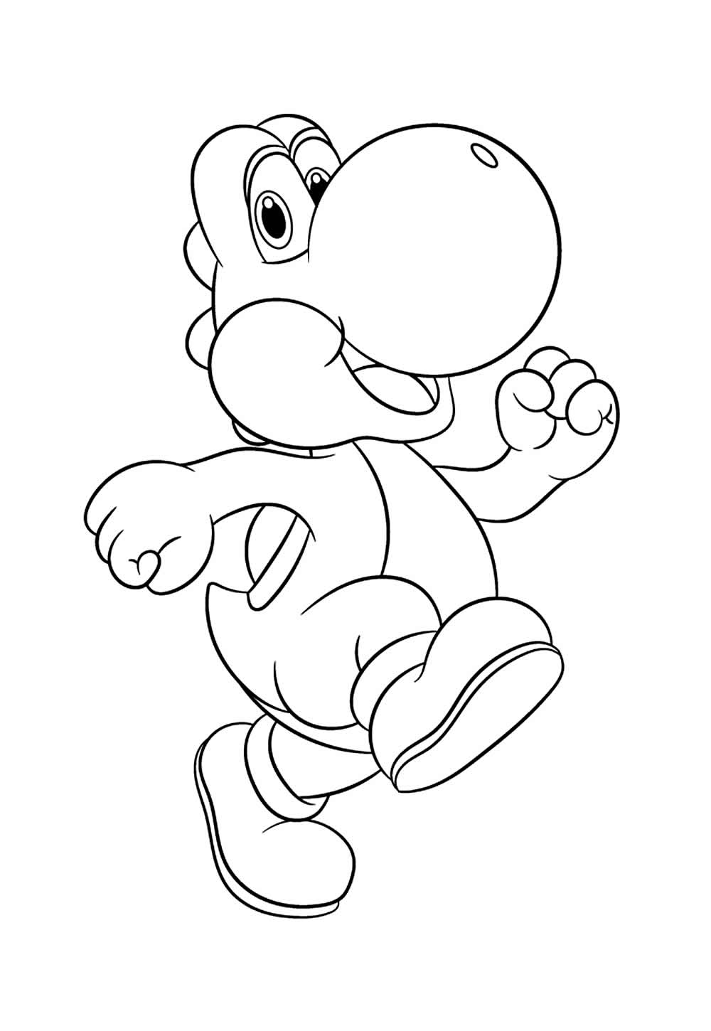 Desenho de Yoshi