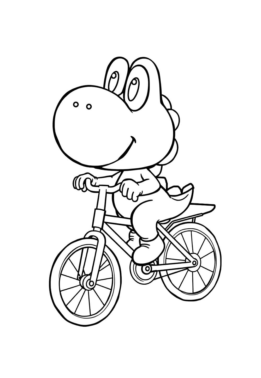 Yoshi para colorir