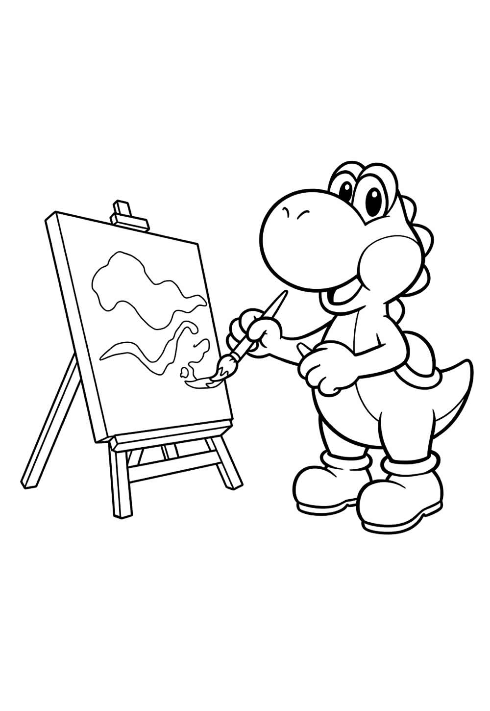 Yoshi para pintar