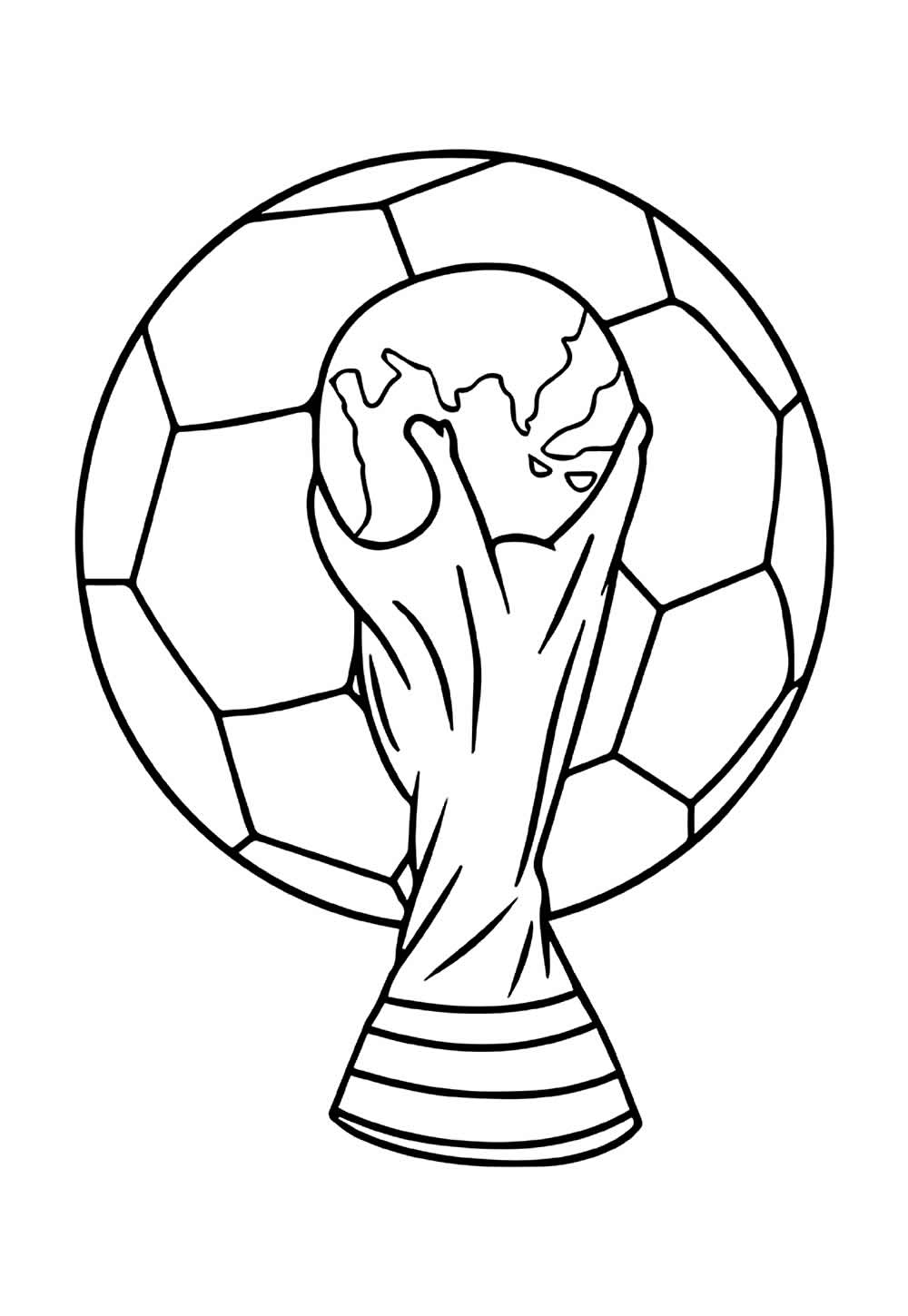 Desenho de Taça da Copa do Mundo
