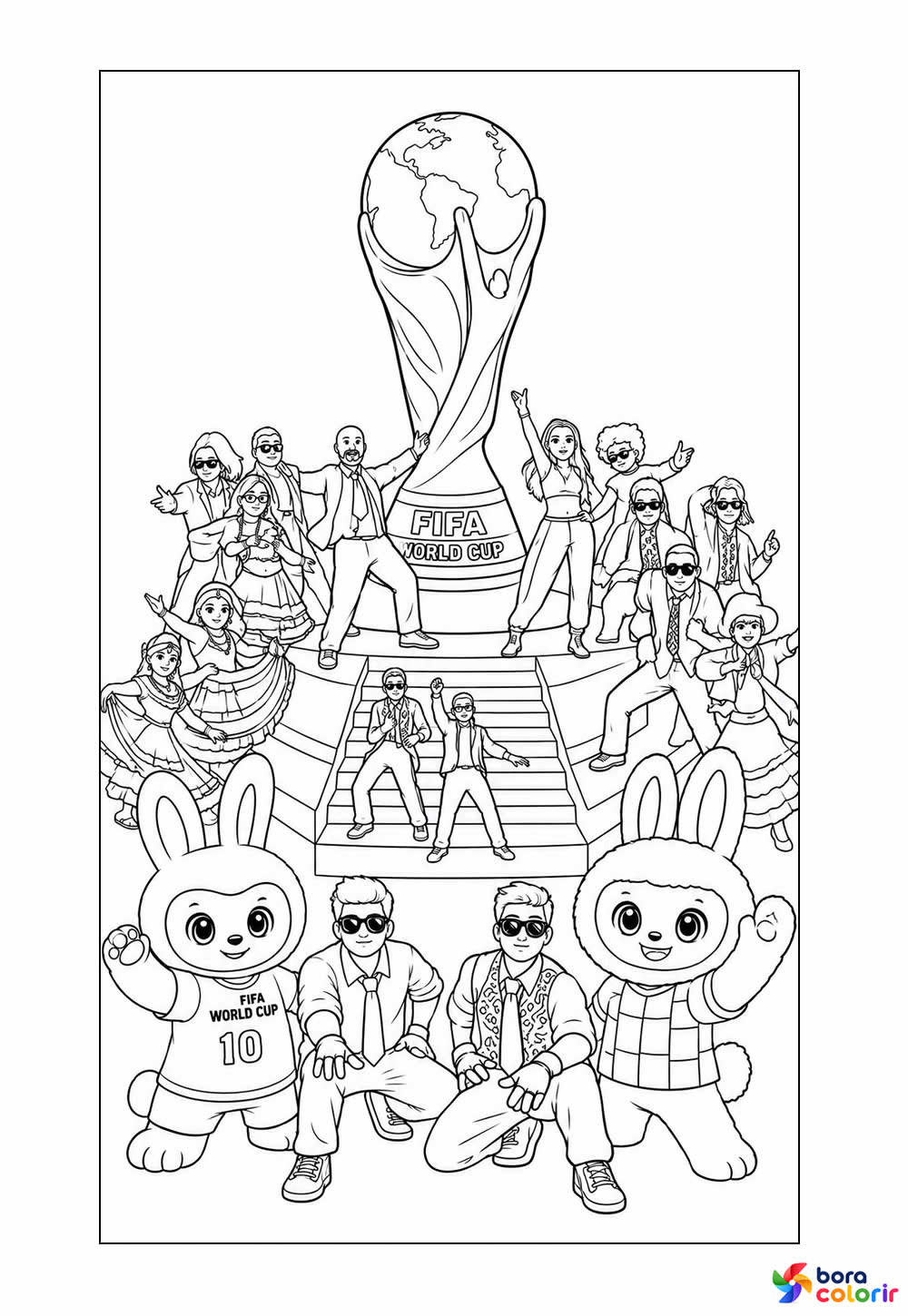Desenho da Abertura da Copa do Mundo 2026
