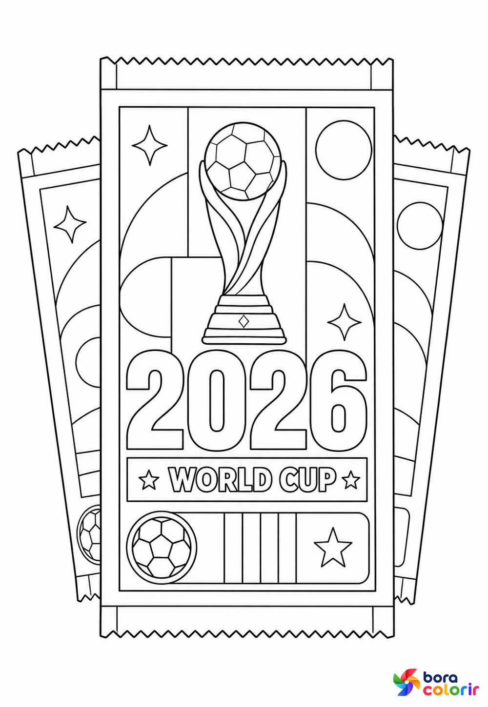 Desenho da Copa do Mundo 2026
