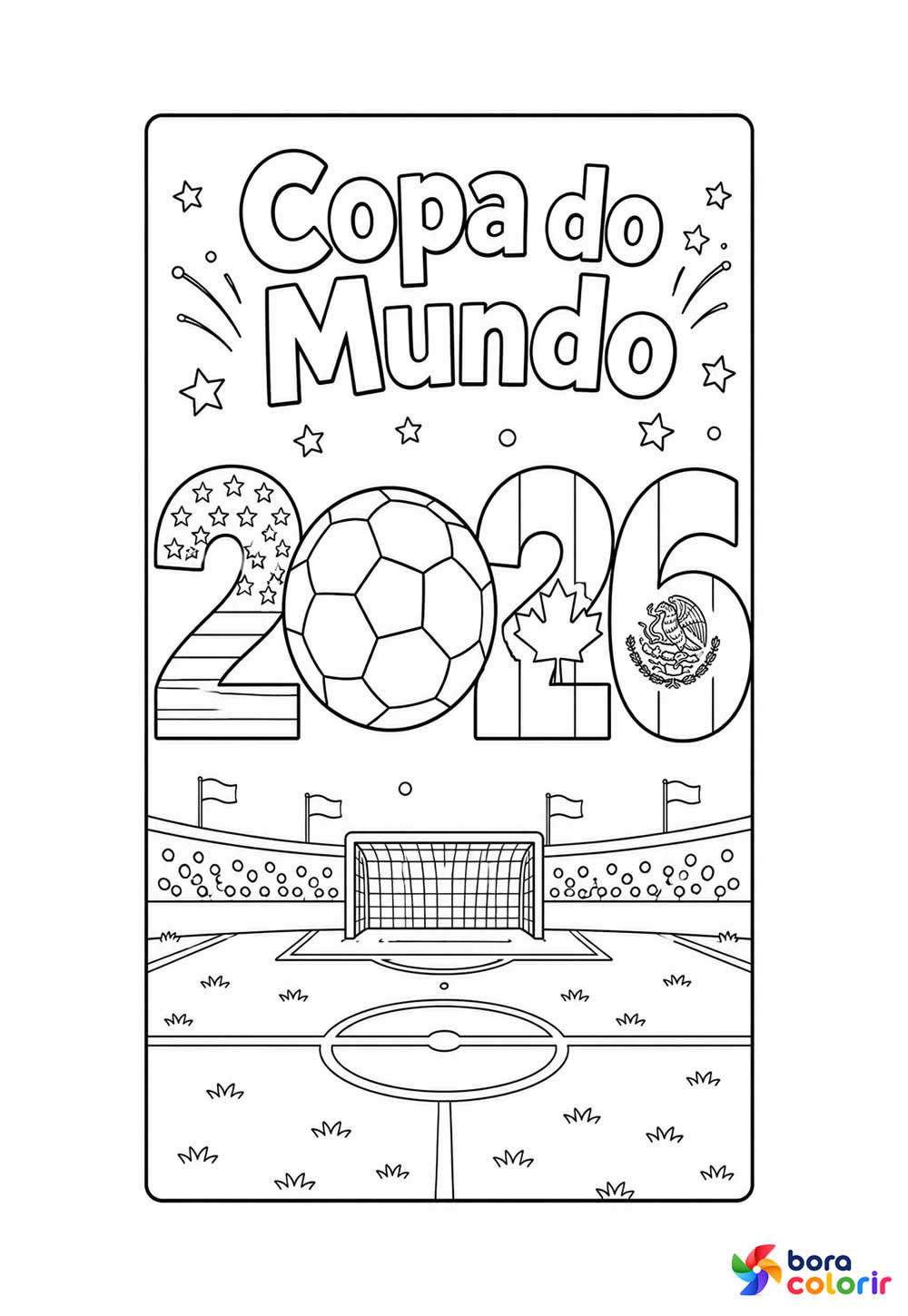 Desenho da Copa do Mundo