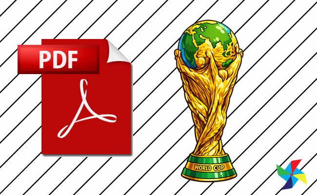 Desenhos da Copa do Mundo 2026 em PDF