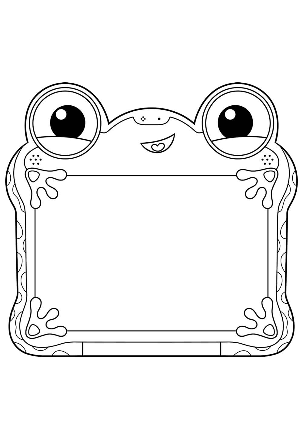 Desenho da Lilypad para colorir