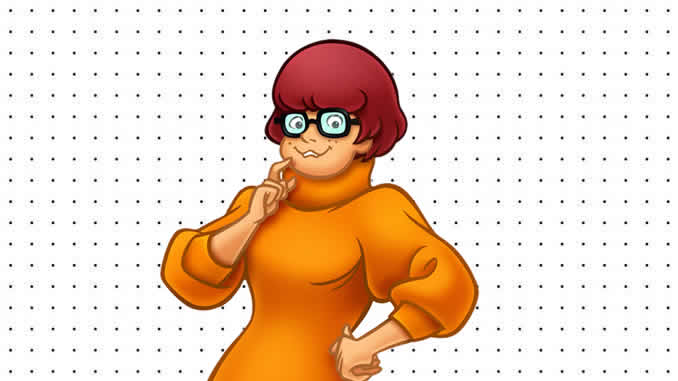 Desenhos da Velma para colorir