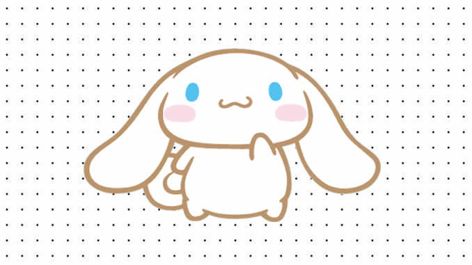 Desenhos de Cinnamoroll para colorir