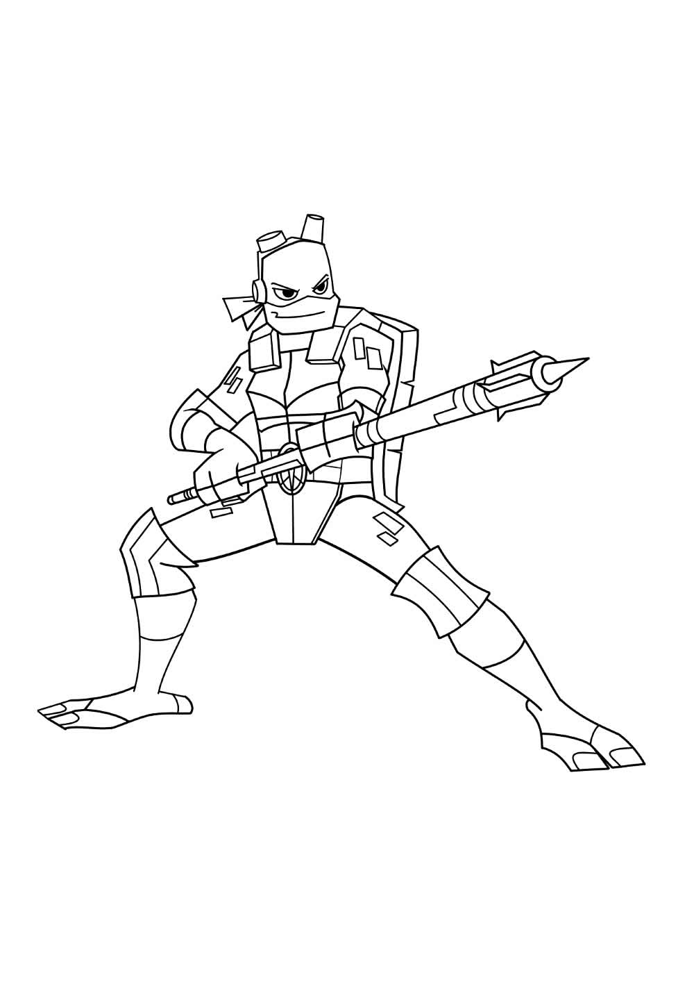Desenho do Donatello