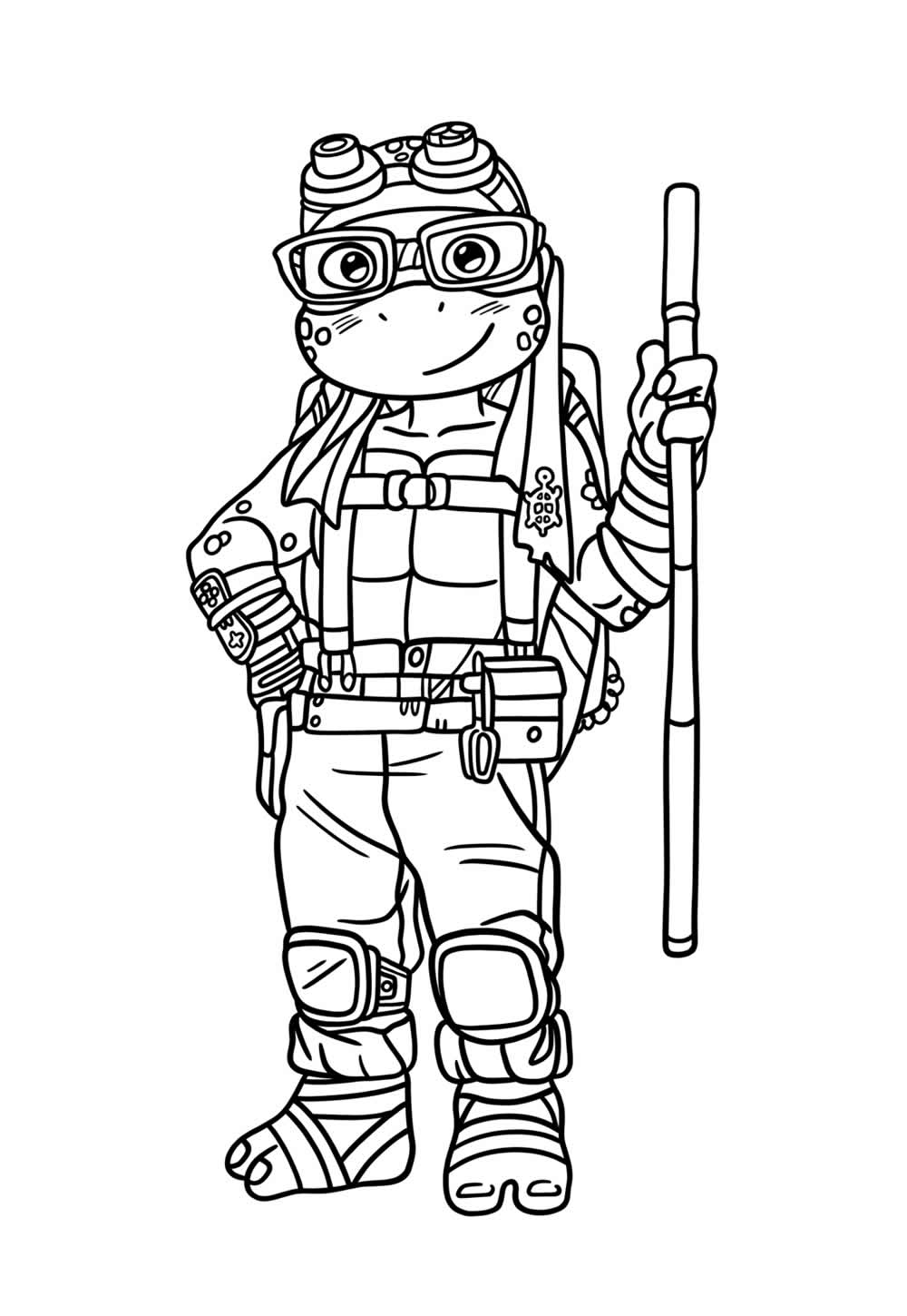 Desenho do Donatello