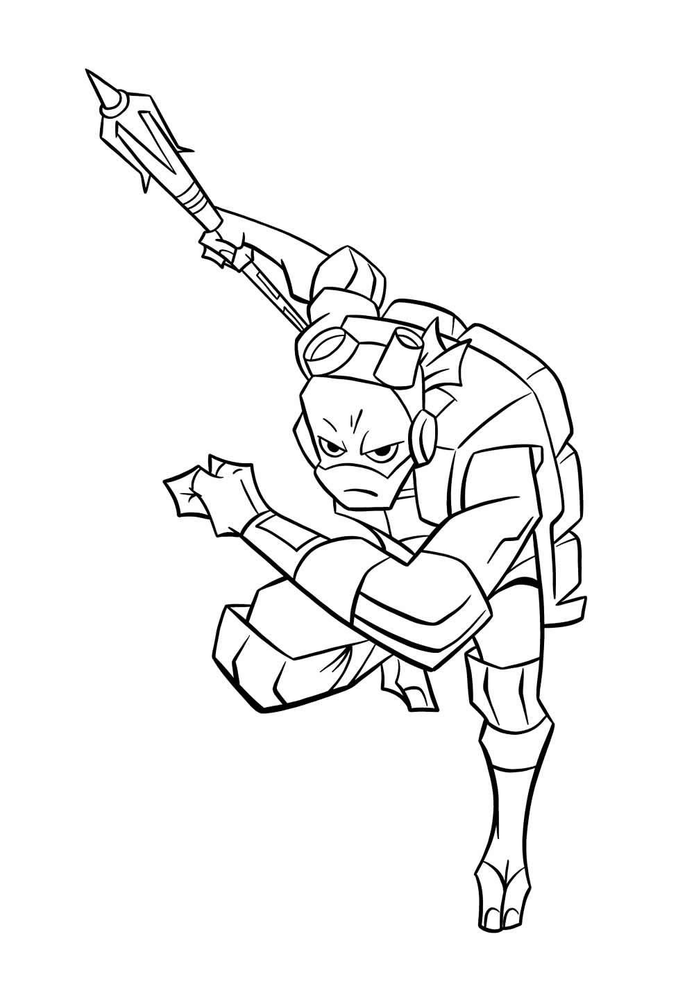 Desenho do Donatello
