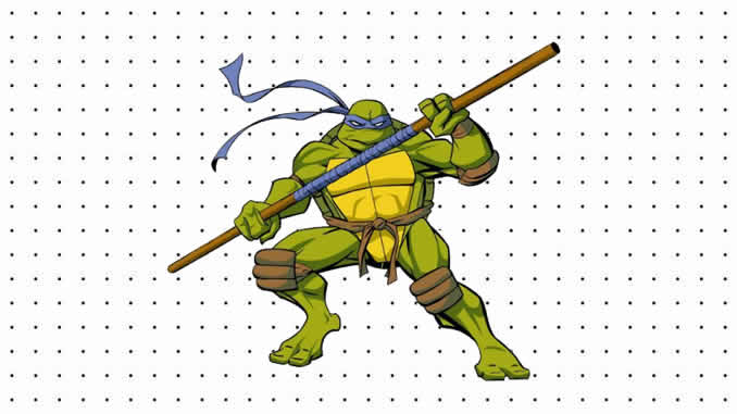 Desenhos do Donatello para colorir