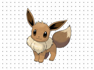 Desenhos de Eevee para colorir