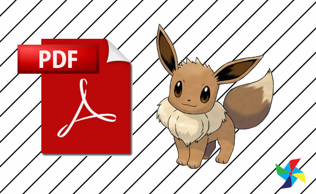Desenhos de Eevee em PDF