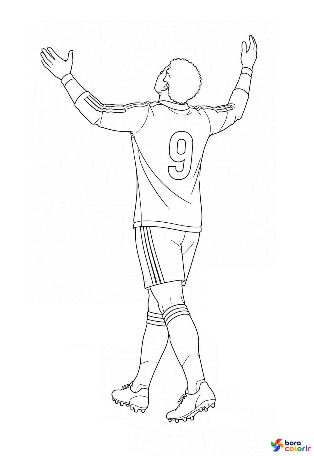 Desenho do Endrick para imprimir
